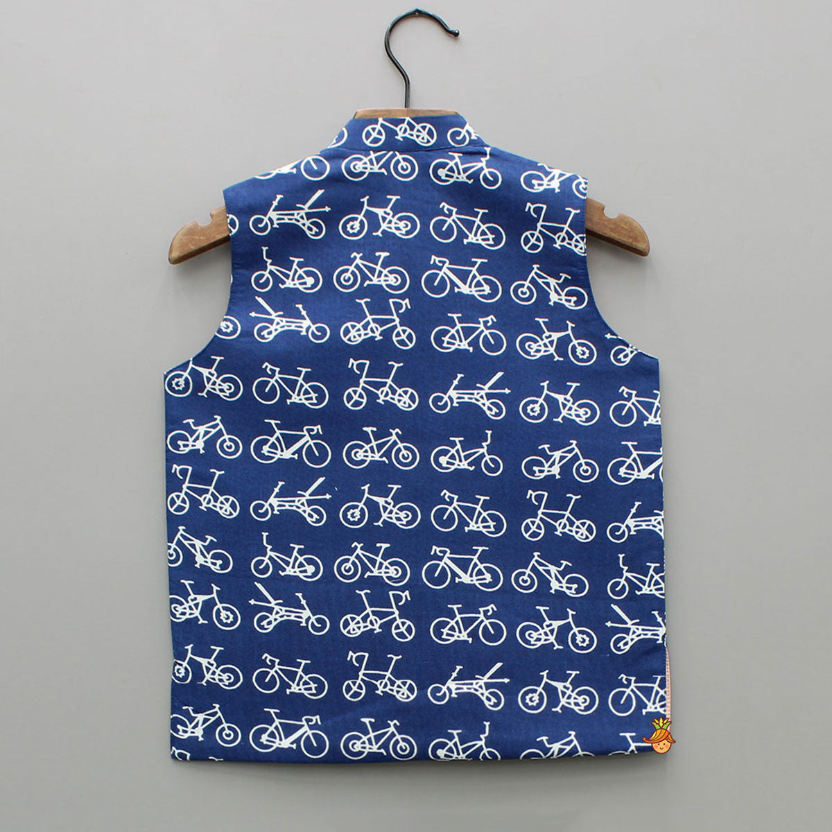 Pre Order: Blue Vehicle Printed Jacket