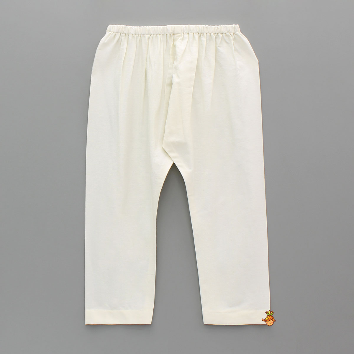 Pre Order: Chanderi Asymmetric Purple Kurta And Pyjama