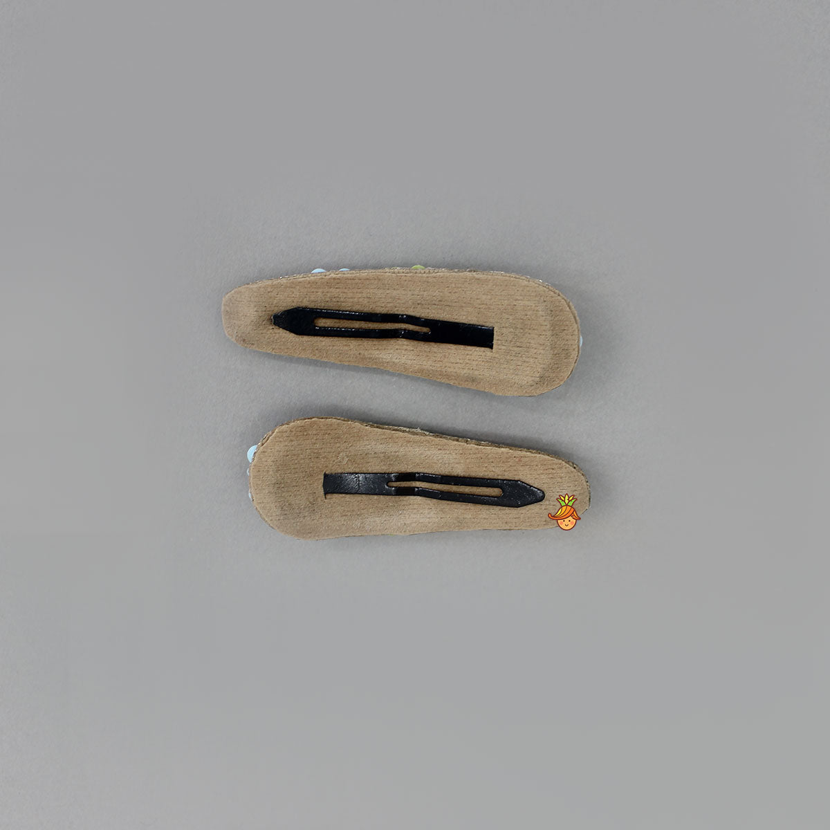 Cute Floral Beaded Hair Clips