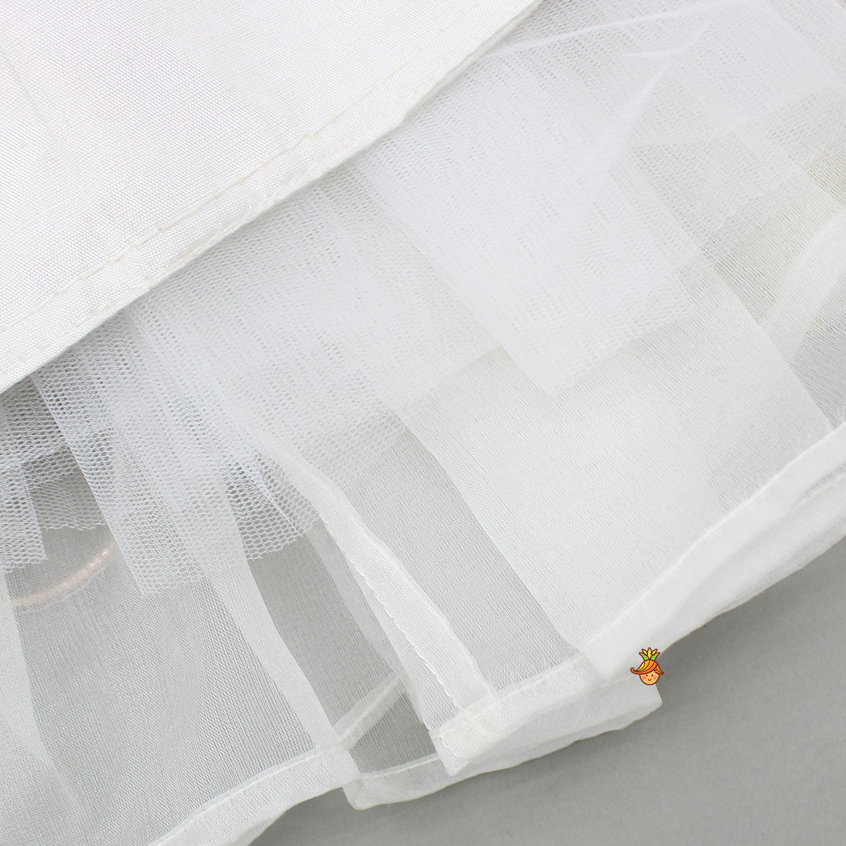 Pre Order: Yellow Lace Detailed Top And Lehenga With Dupatta