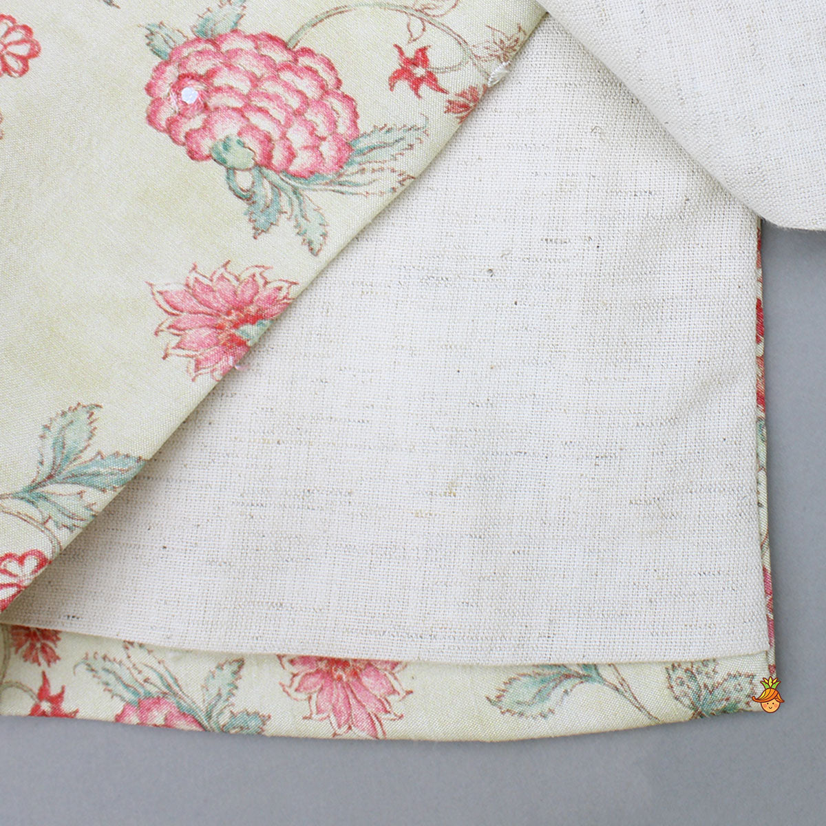 Pre Order: Floral Multicolour Printed Sherwani And Pyjama