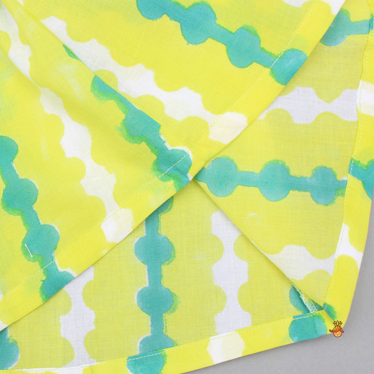 Pre Order: Hand Block Printed Notch Collar Top And Shorts