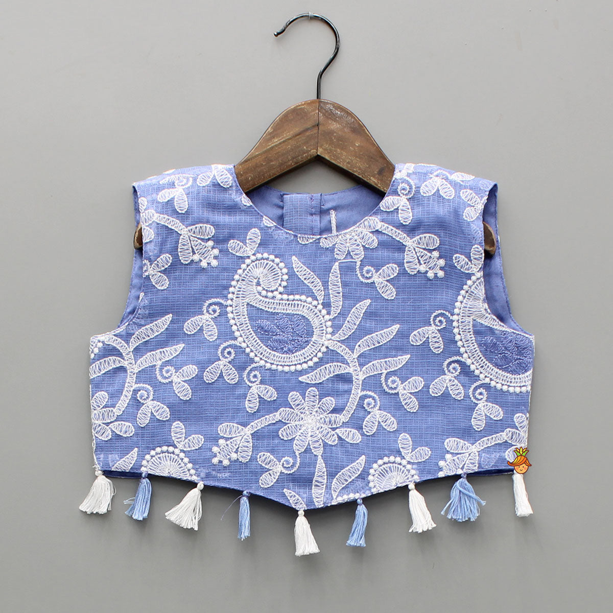 Pre Order: Embroidered And Embellished Top With Lehenga And Dupatta