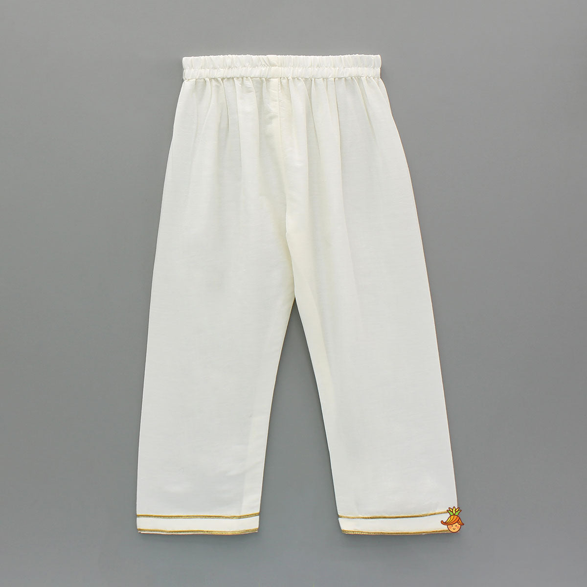 Pre Order: Blue Embellished Kurti And Pant With Dupatta