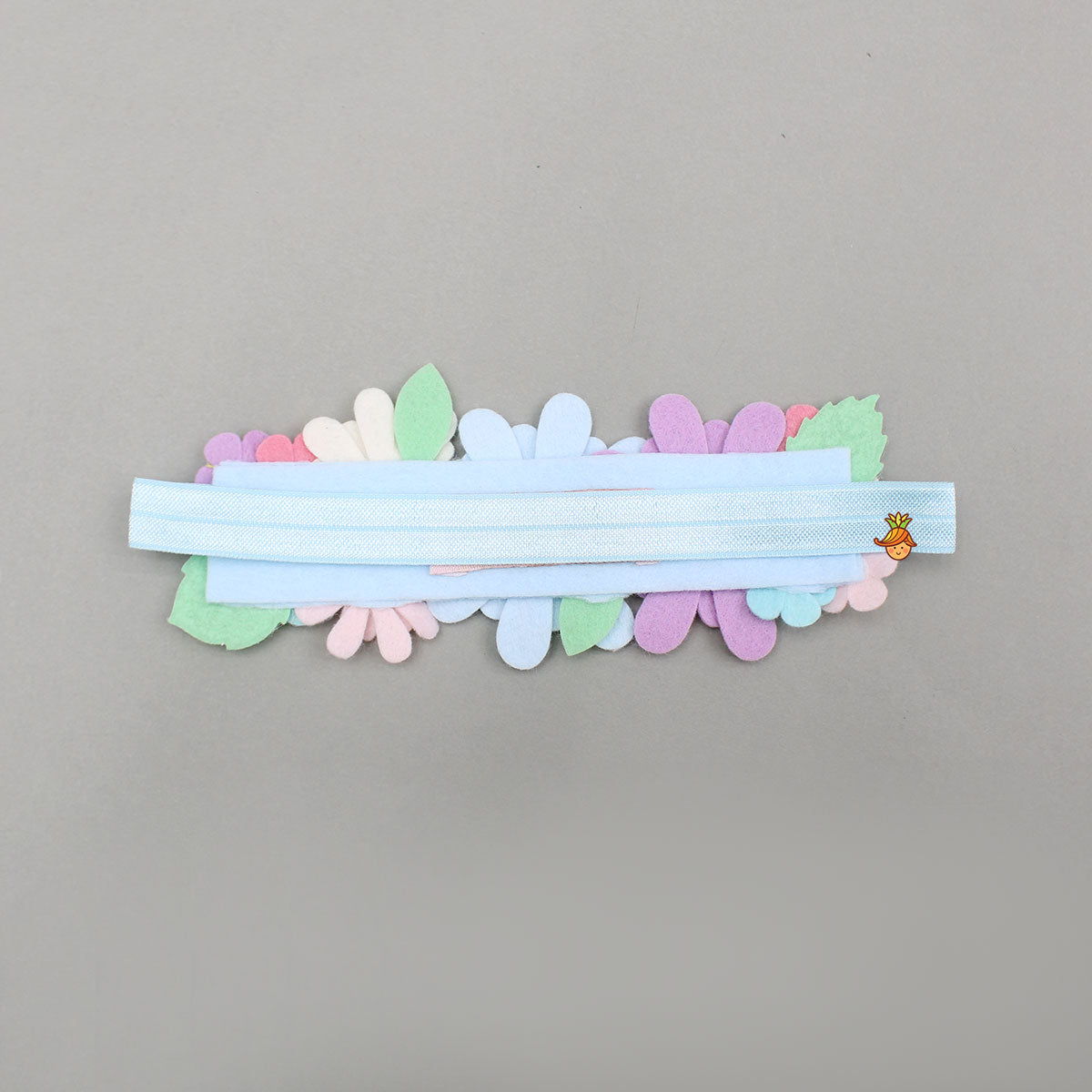Multicoloured Artificial Flower Embellished Head Band