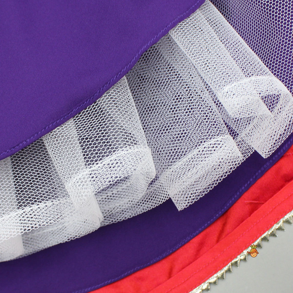 Pre Order: Heavy Embroidered Collar Neck Purple Top And Lehenga