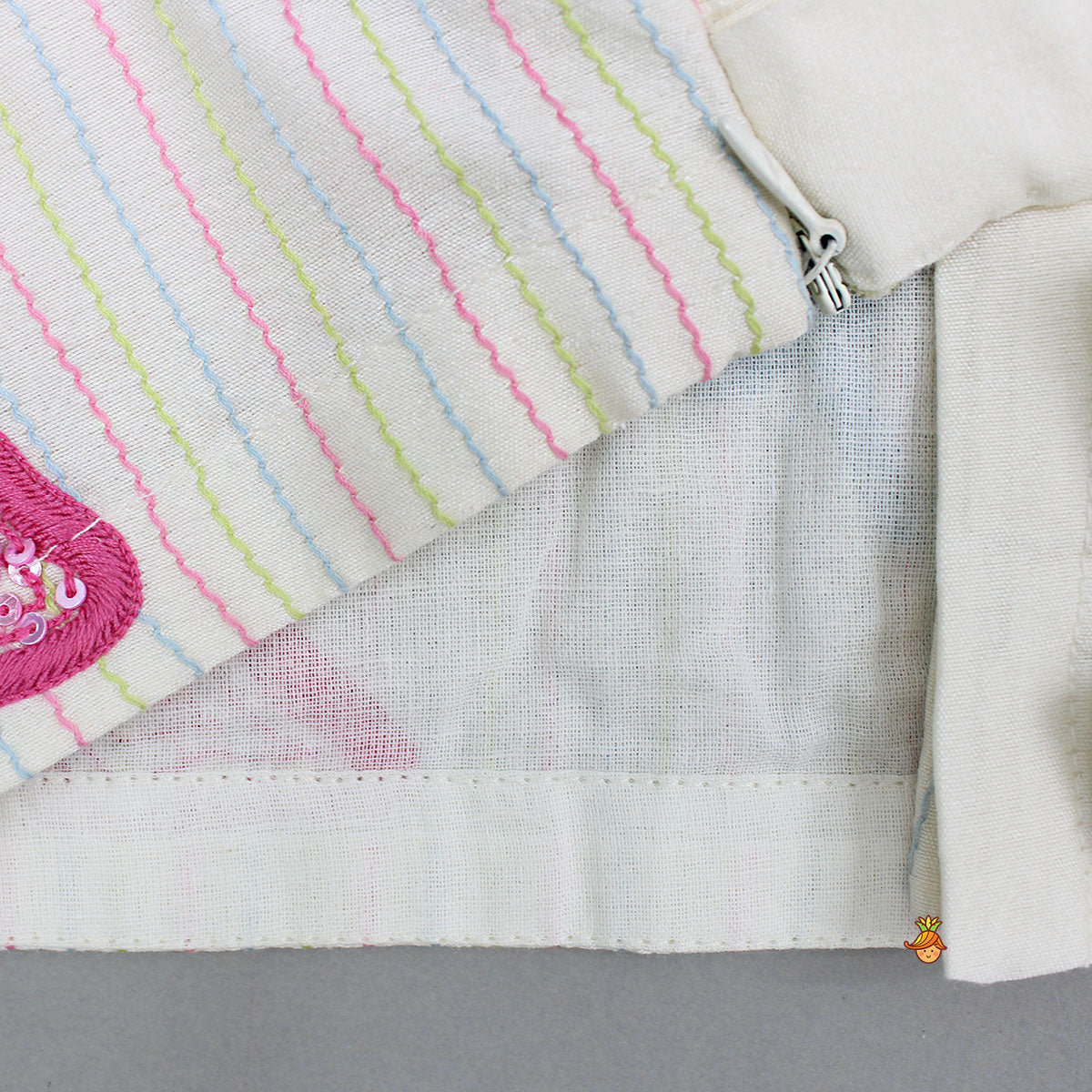 Pre Order: Sequin Hand Embroidered Floral Top And Flared Embroidered Palazzo