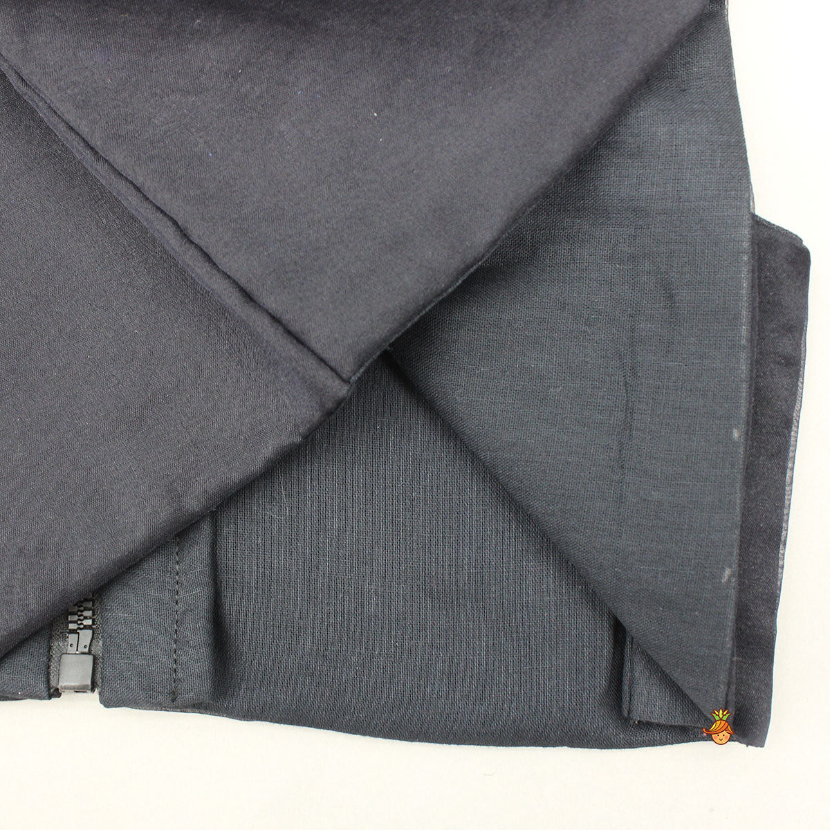 Pre Order: Black Halter Neck Top With Embroidered Jacket And Palazzo