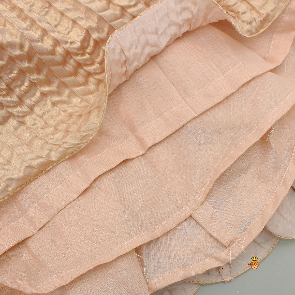 Pre Order: Beautiful Shimmery Halter Neck Top With Lehenga