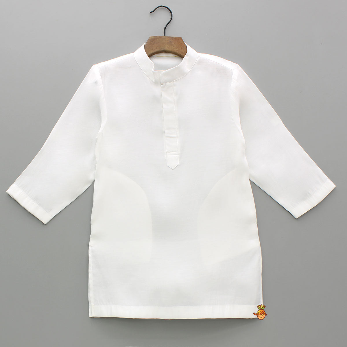 Pre Order: White Kurta With Zardozi Embroidered Sheen Yellow Jacket And Pyjama