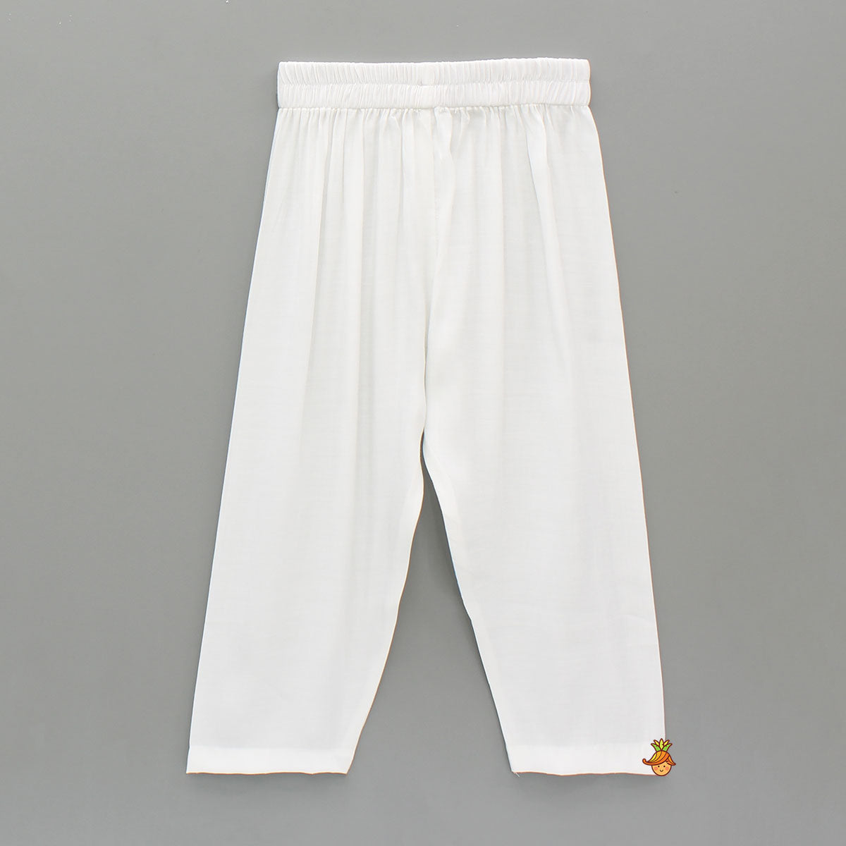 Pre Order: White Kurta With Zardozi Embroidered Sheen Yellow Jacket And Pyjama