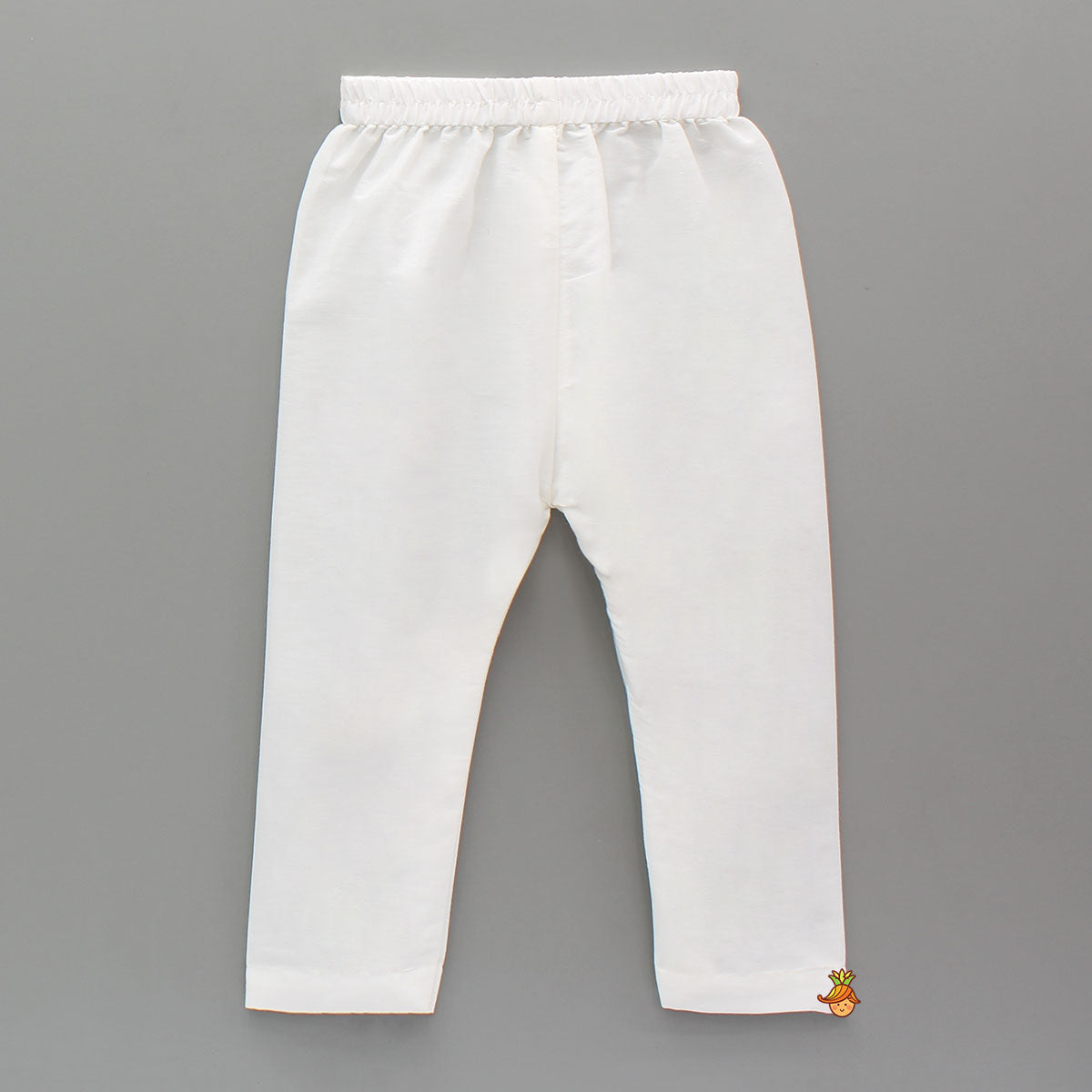 Pre Order: Red Kurta With Front Open Floral Embroidered Jacket And Pyjama