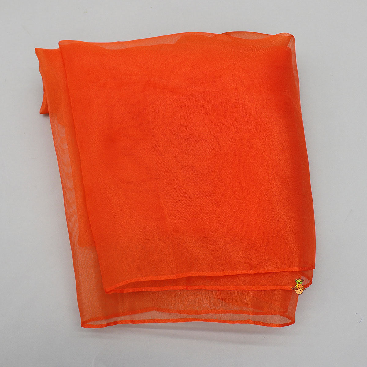 Pre Order: Orange Strappy Kurti With Palazzo And Dupatta