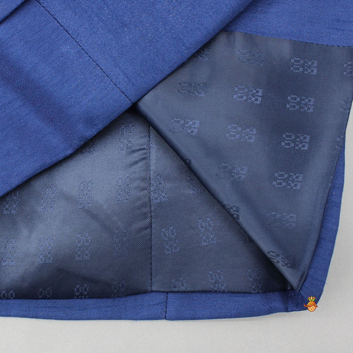 Pre Order: Blue Bird Embroidered Sherwani With Off White Pyjama