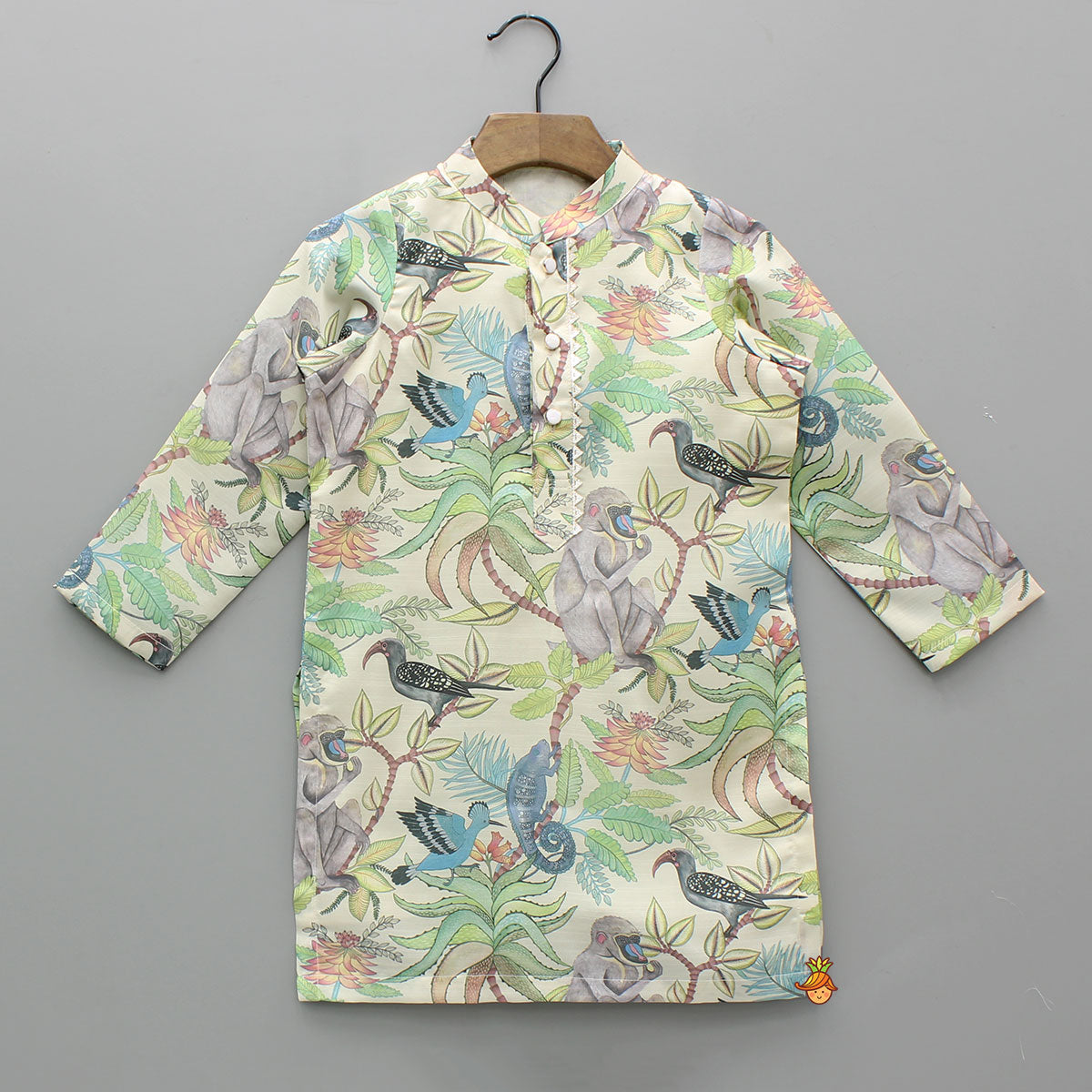Pre Order: Digital Exotic Printed Kurta with Pyjama