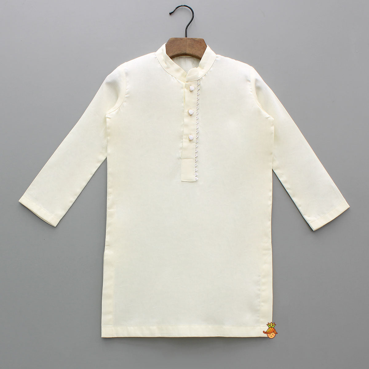 Pre Order: Kurta With Exquisite Yellow Ethnic Printed Jacket And Pyjama