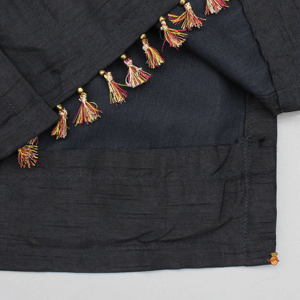 Pre Order: Embroidered Black Beautiful Kurti With Pant