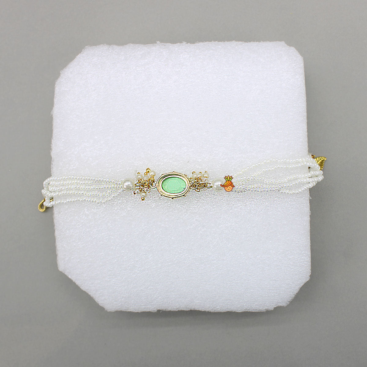 Beautiful Beaded Rakhi Set