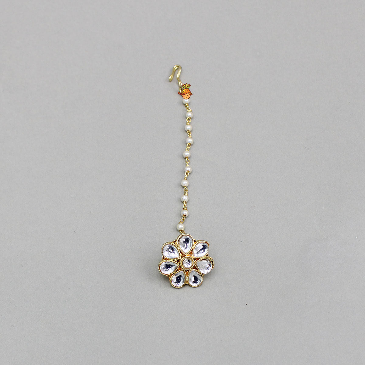 Ethnic Embellished Floral Maang Tikka