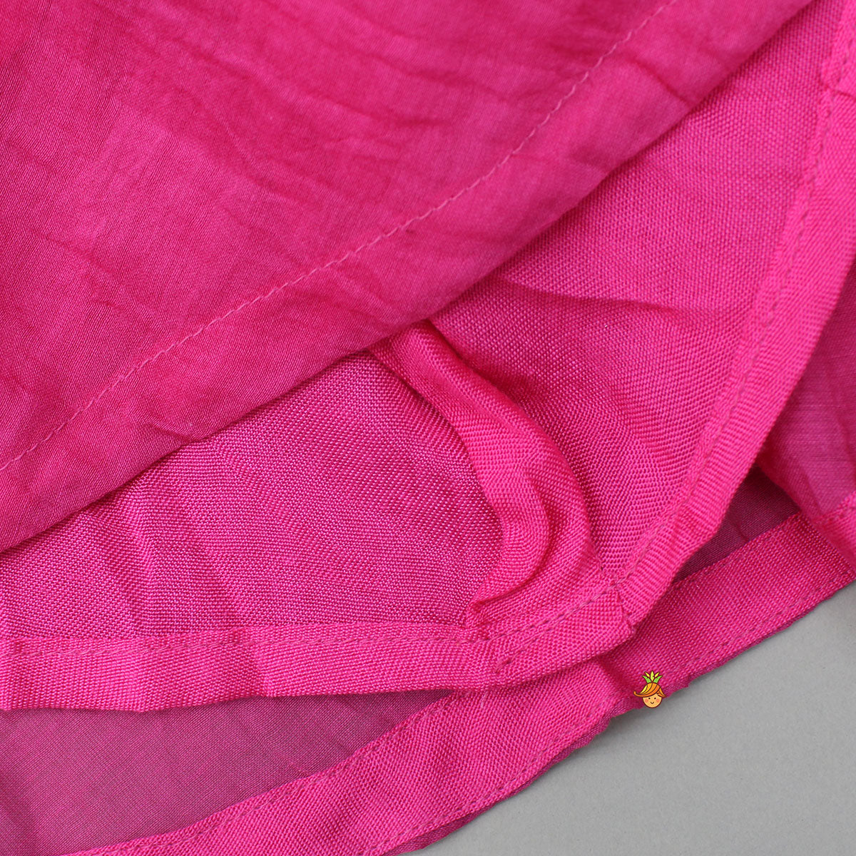 Pre Order: Pink Sequin Embellished Top With Flared Palazzo