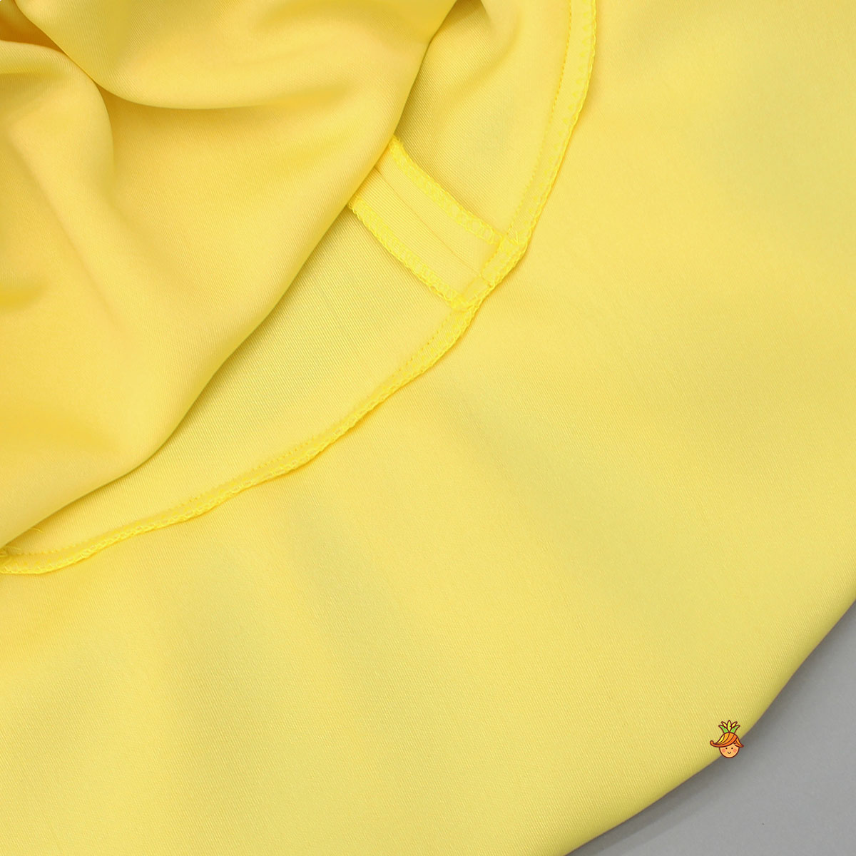 Pre Order: Yellow Collared Stylish Bow Dress