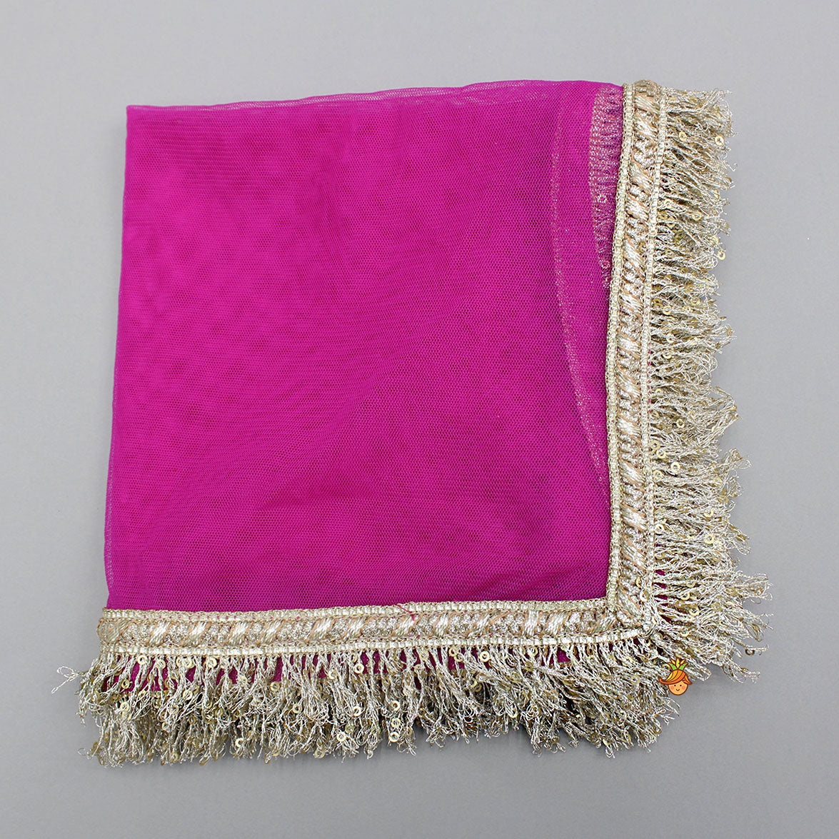 Pre Order: Gorgeous Pink Halter Neck Embroidered Kurti With Sharara And Dupatta