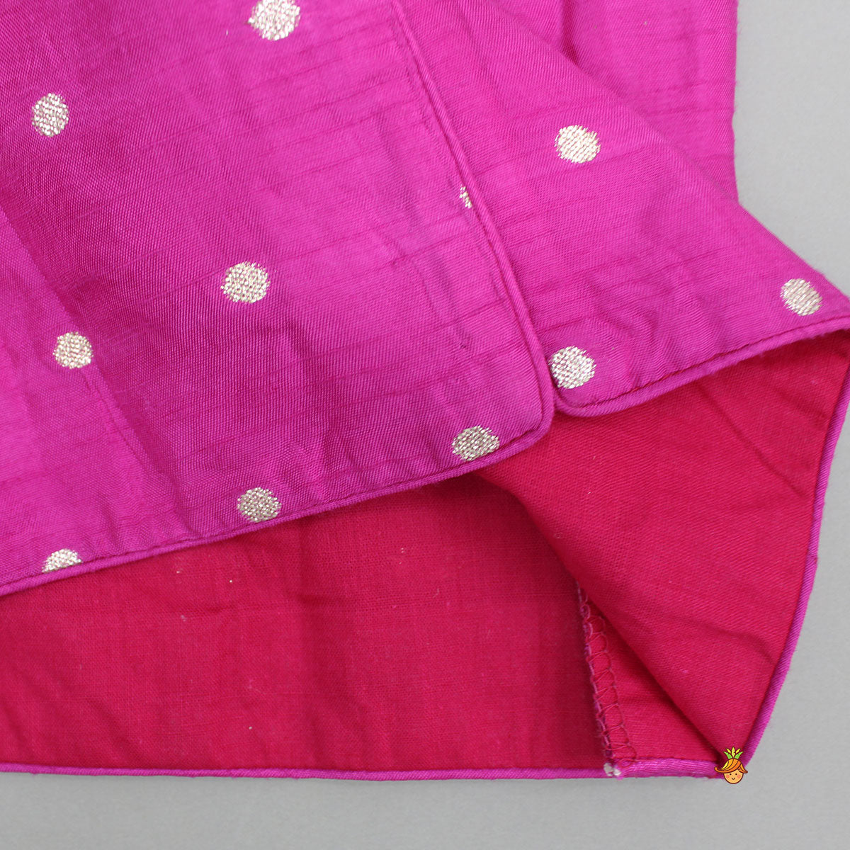 Pre Order: Beautiful Pink Embroidered Halter Neck Top With Lehenga And Dupatta With Potli Bag