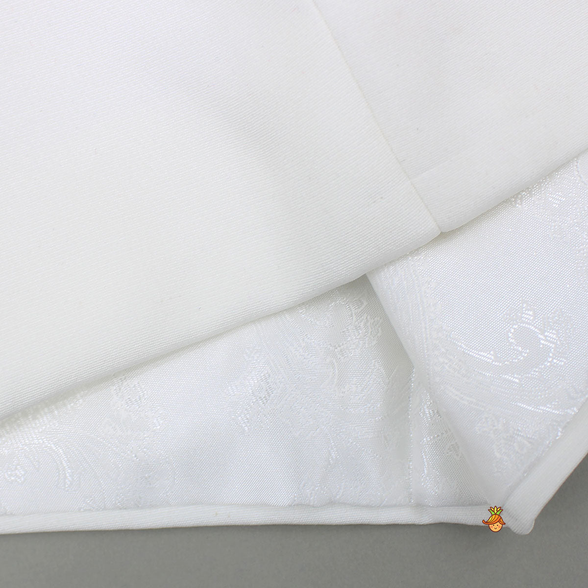 Pre Order: Gota Applique White Sherwani With Pant