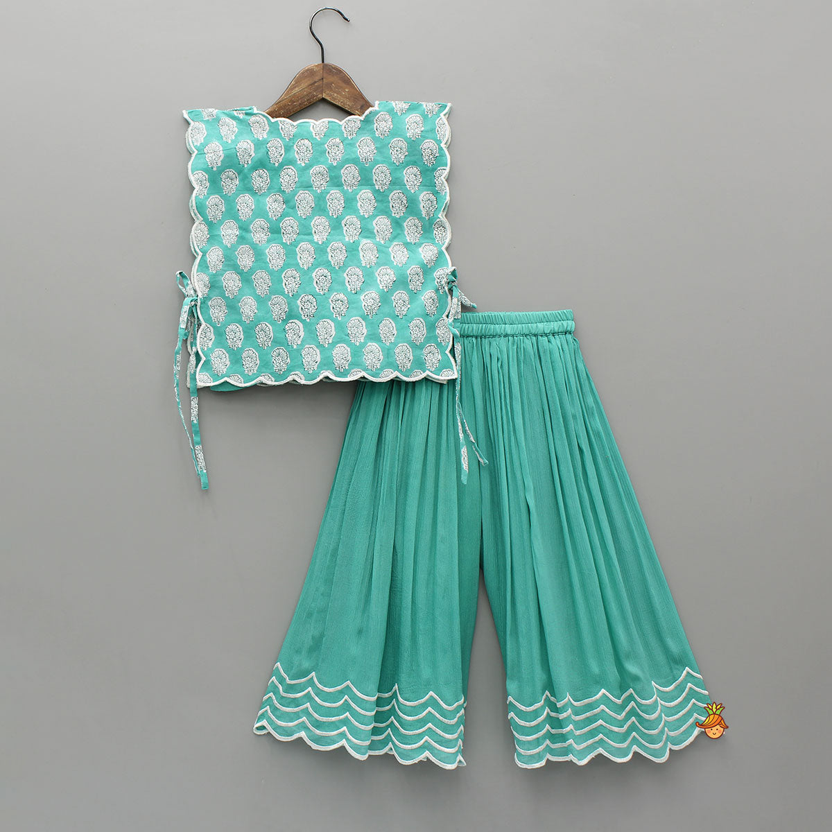 Vest Style Top With Matching Palazzo