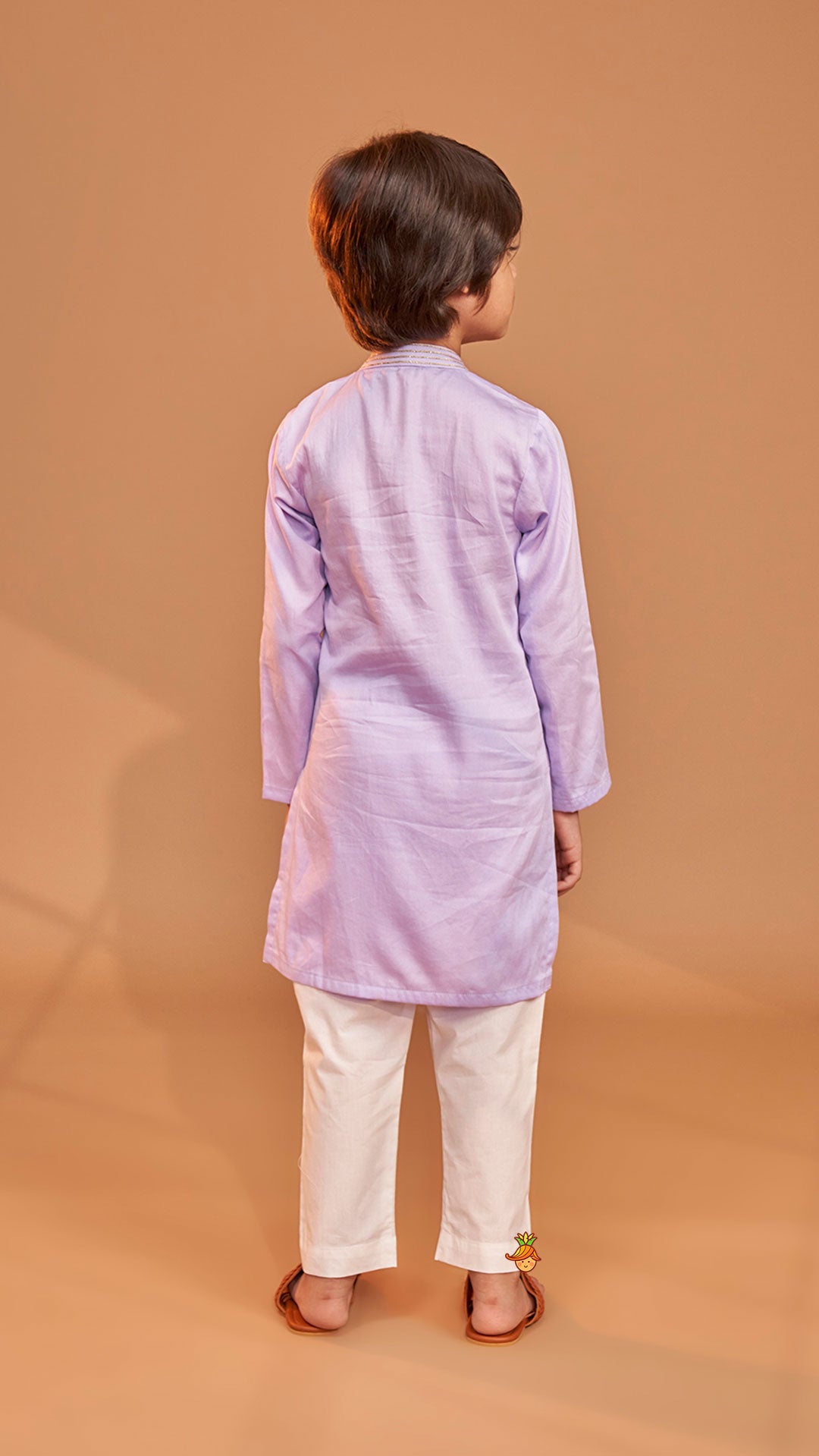 Pre Order: Stunning Multicolour Floral Embroidered Kurta With Pyjama