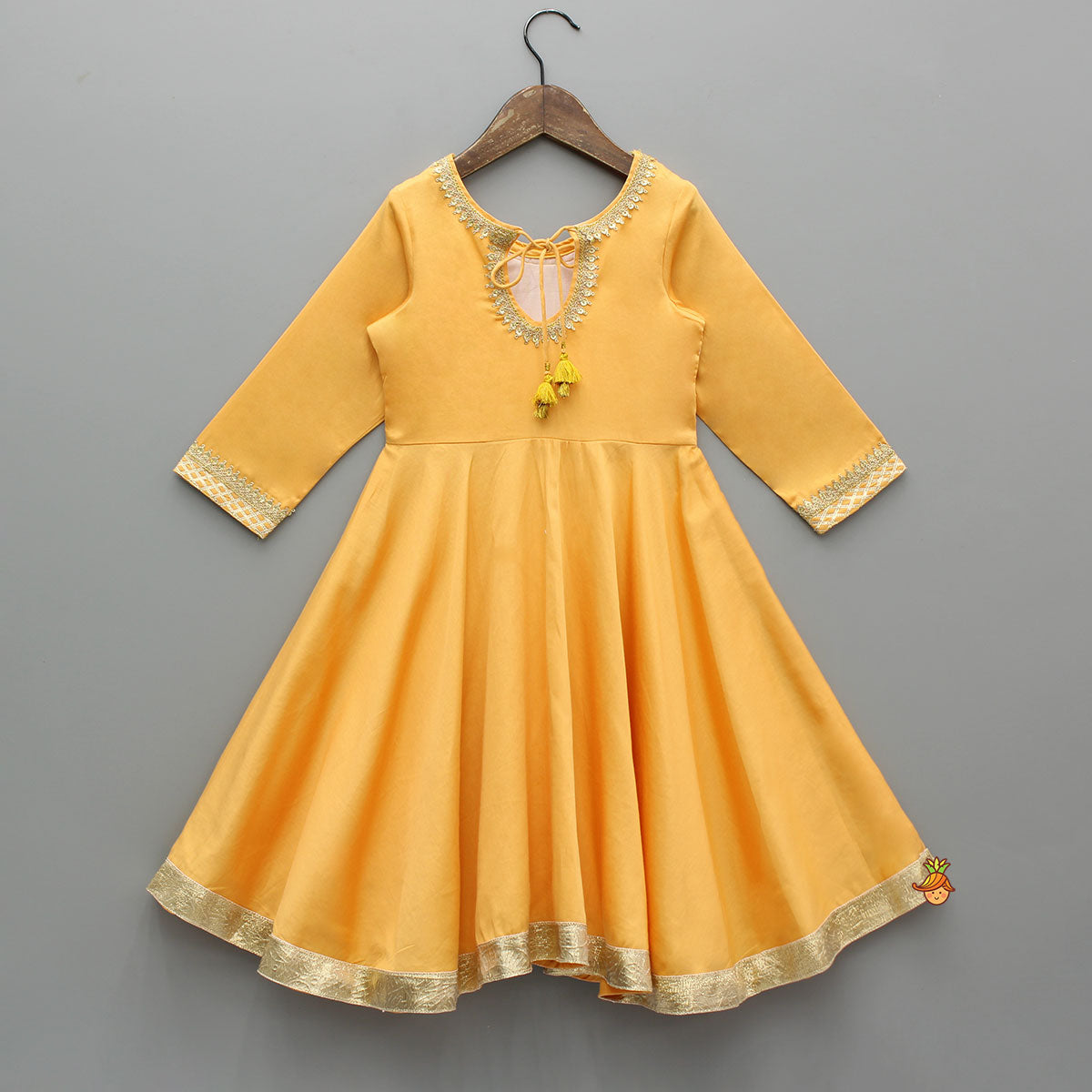 Pre Order: Orange Jacket Style Kurti