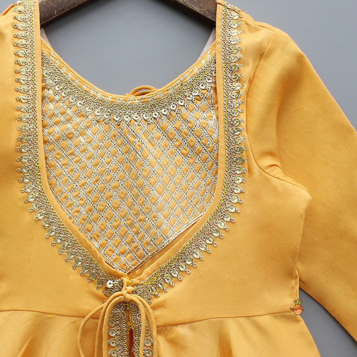 Pre Order: Orange Jacket Style Kurti