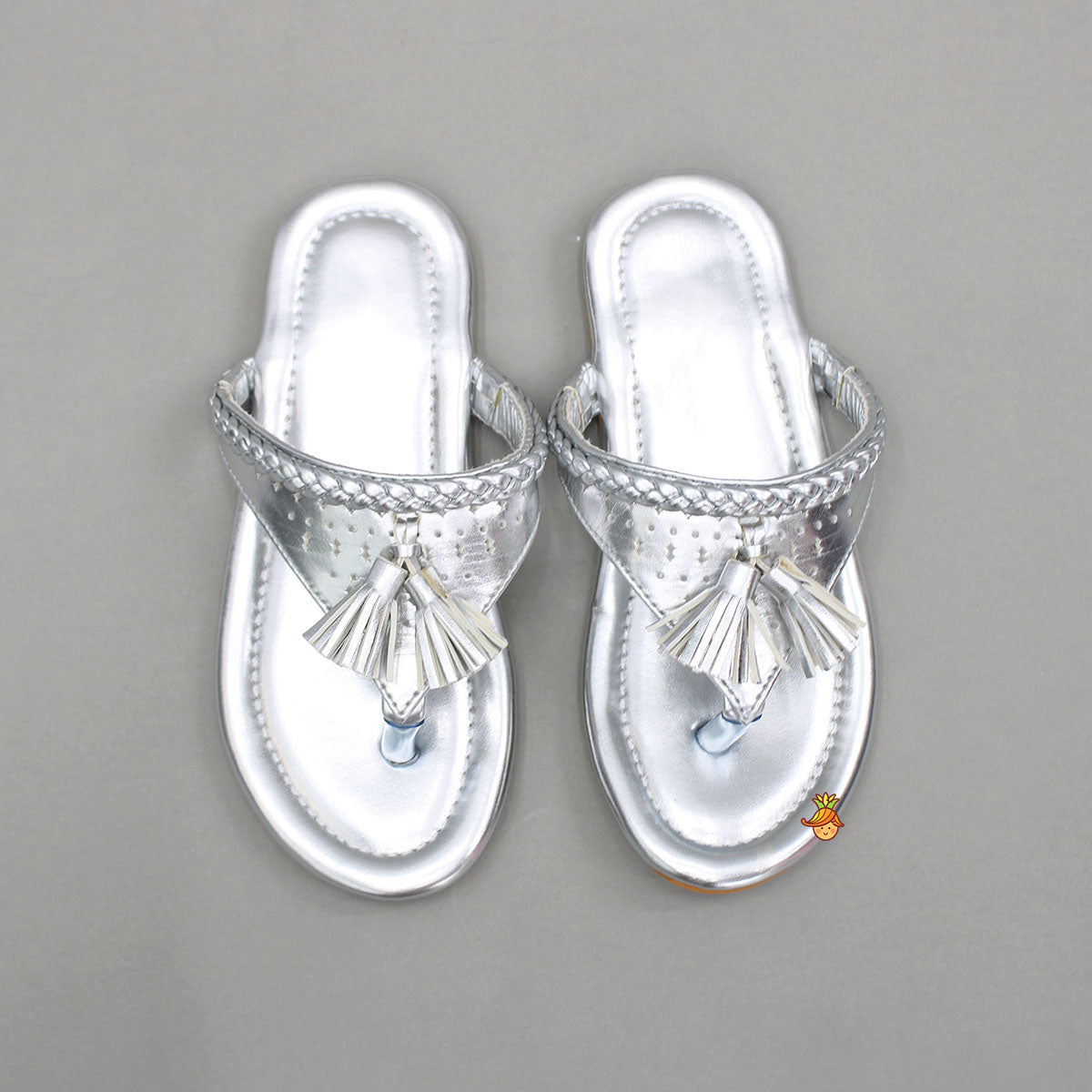 Pre Order: Elegant Braid Detailed Ethnic Flats