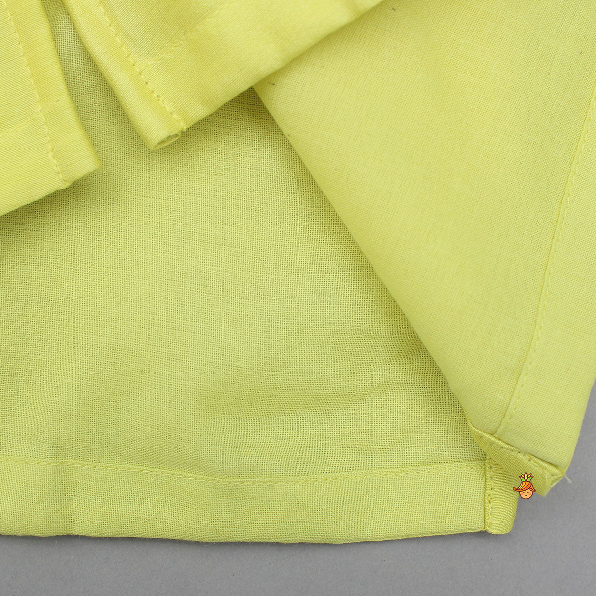 Pre Order: Yellow Kurta With Embroidered Jacket And White Pyjama