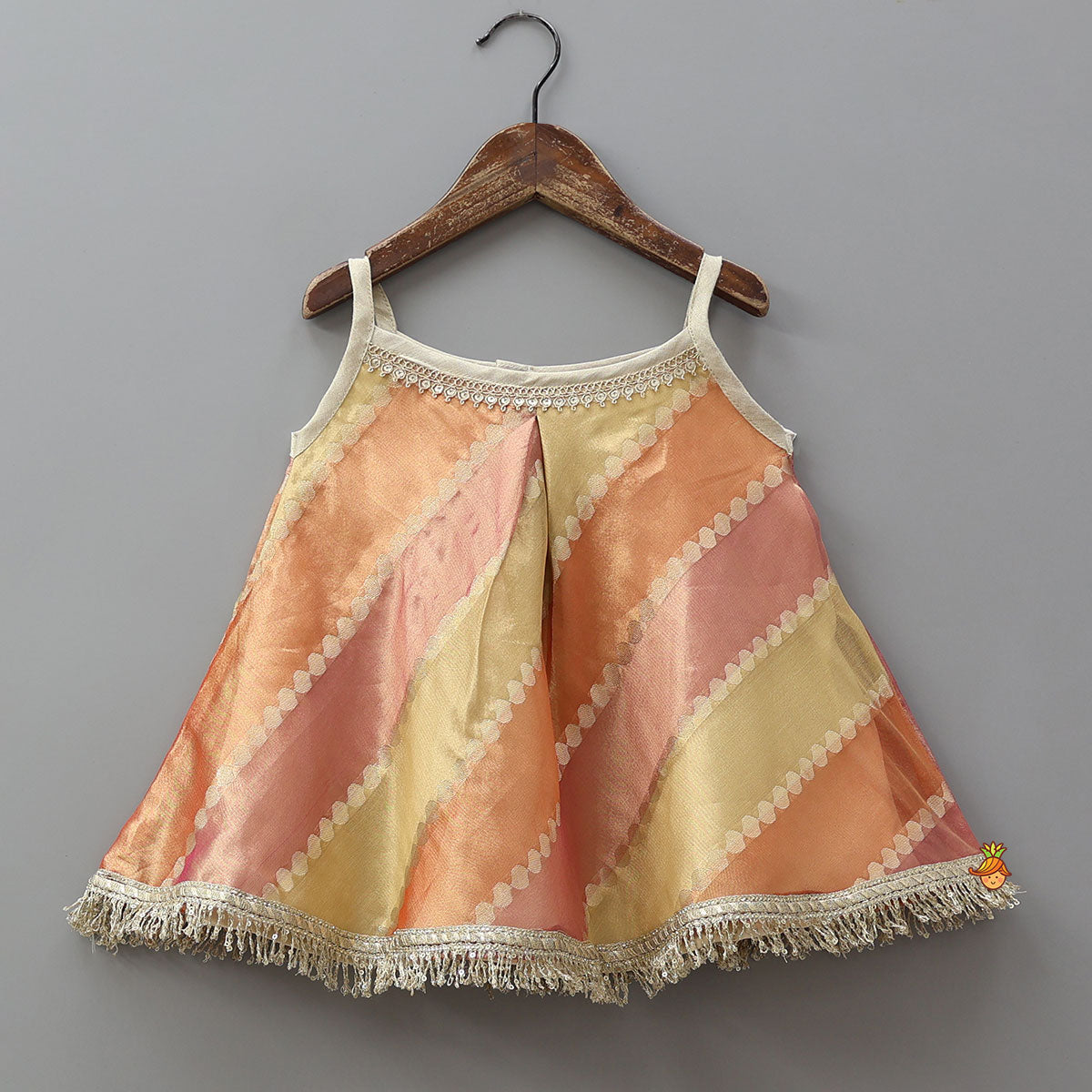 Pre Order: Shimmery Strappy Flowy Top With Matching Shimmery Palazzo