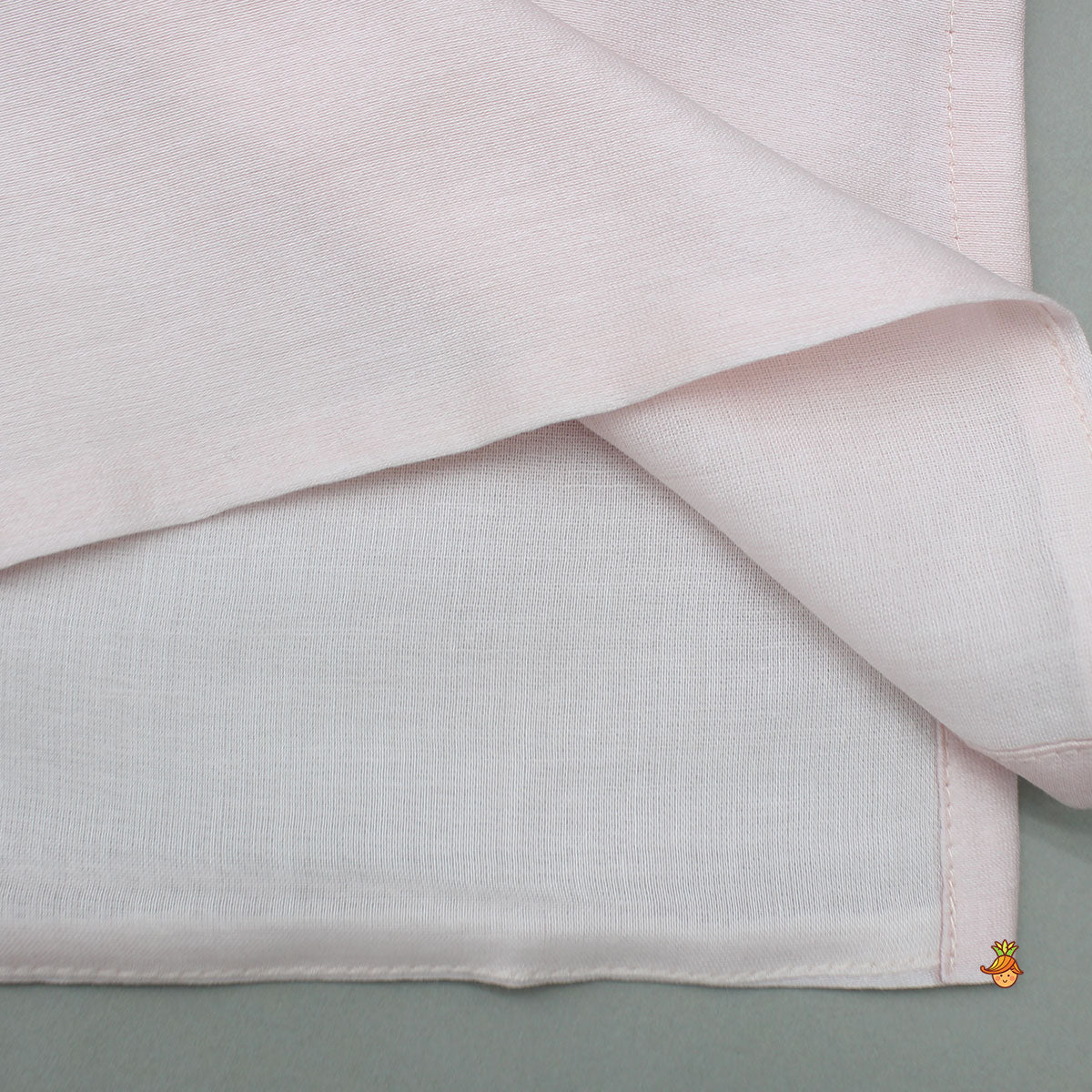 Pre Order: Pink Kurta With Hand Embroidered Jacket And Pyjama