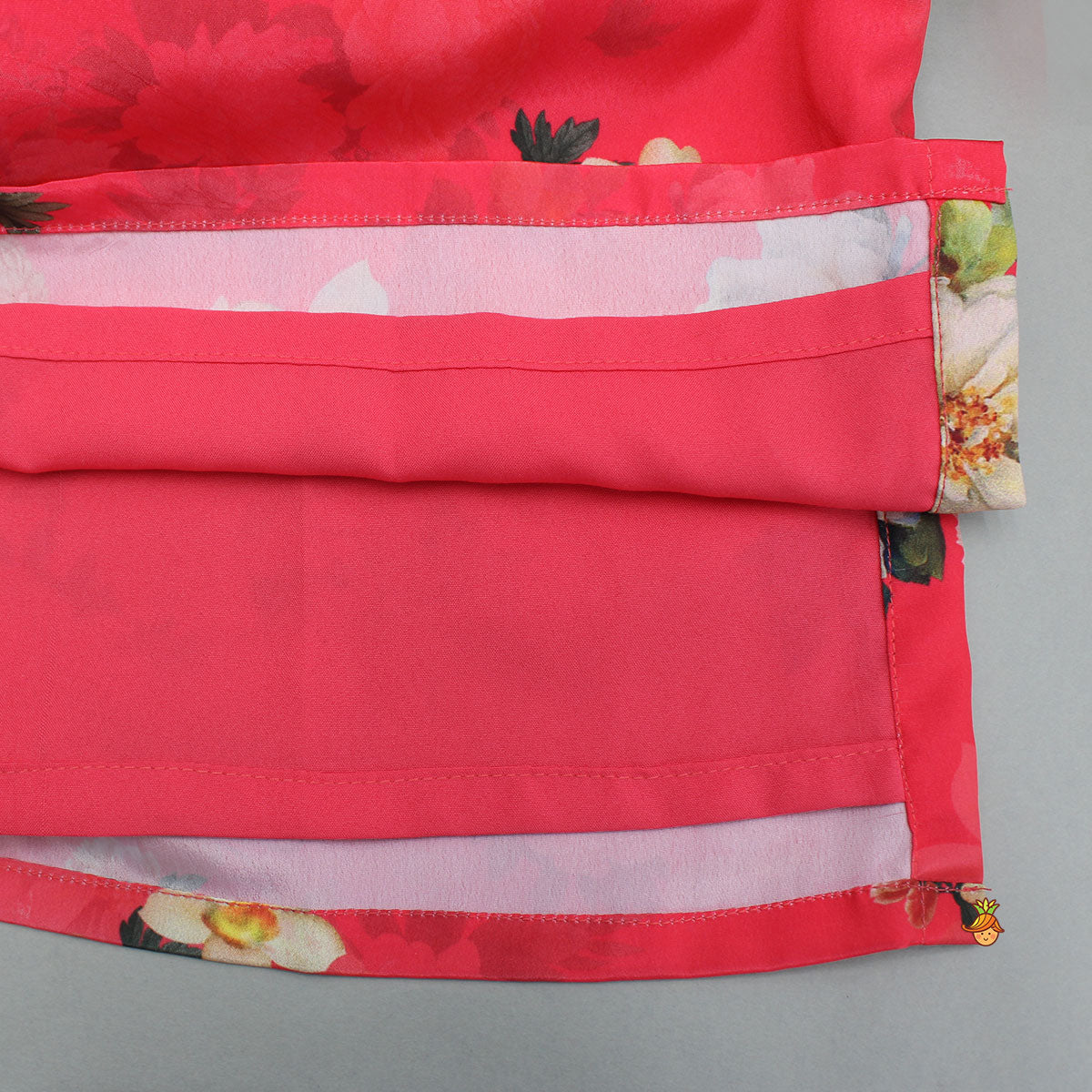 Pre Order: Multicolour Floral Printed Kurta With Jogger Style Pyjama