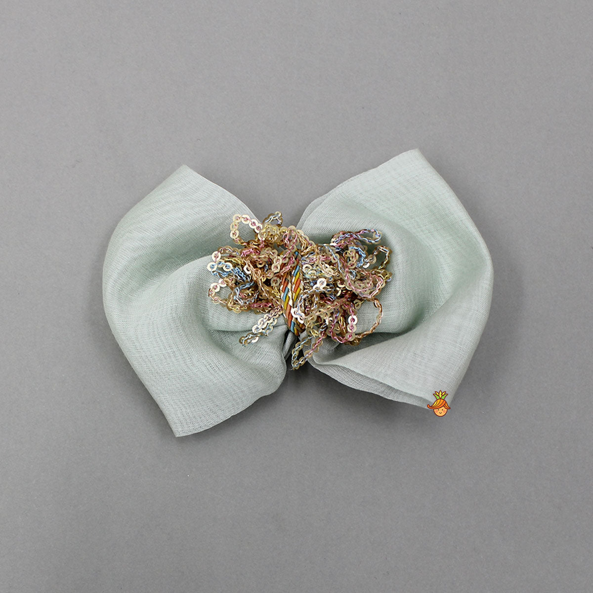 Pre Order: Heavy Beaded Yoke Top With Palazzo And Hair Clip