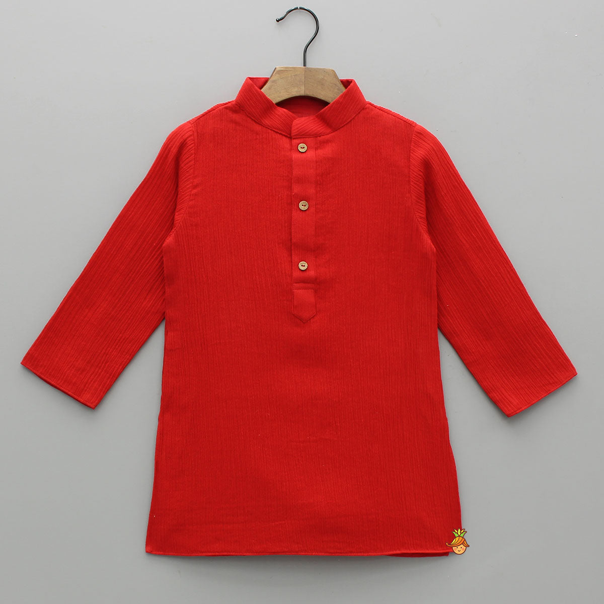 Pre Order: Ethnic Kurta With Embroidered Asymmetric Jacket And Pyjama