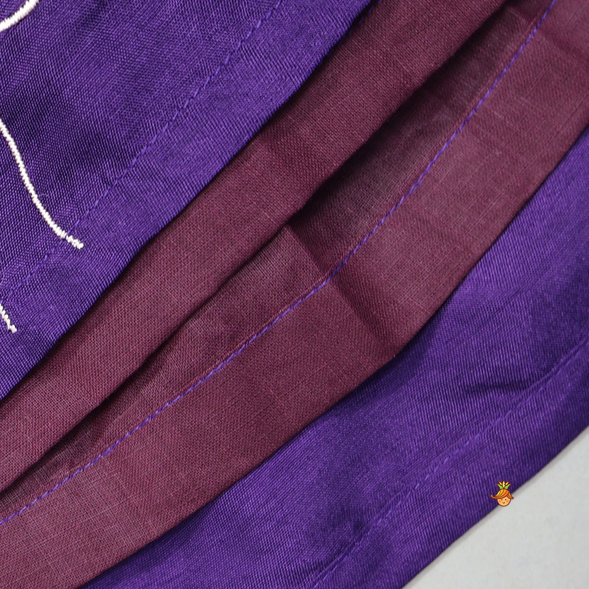 Pre Order: Leaf Embroidered Kurti With Matching Embroidered Palazzo And Dupatta