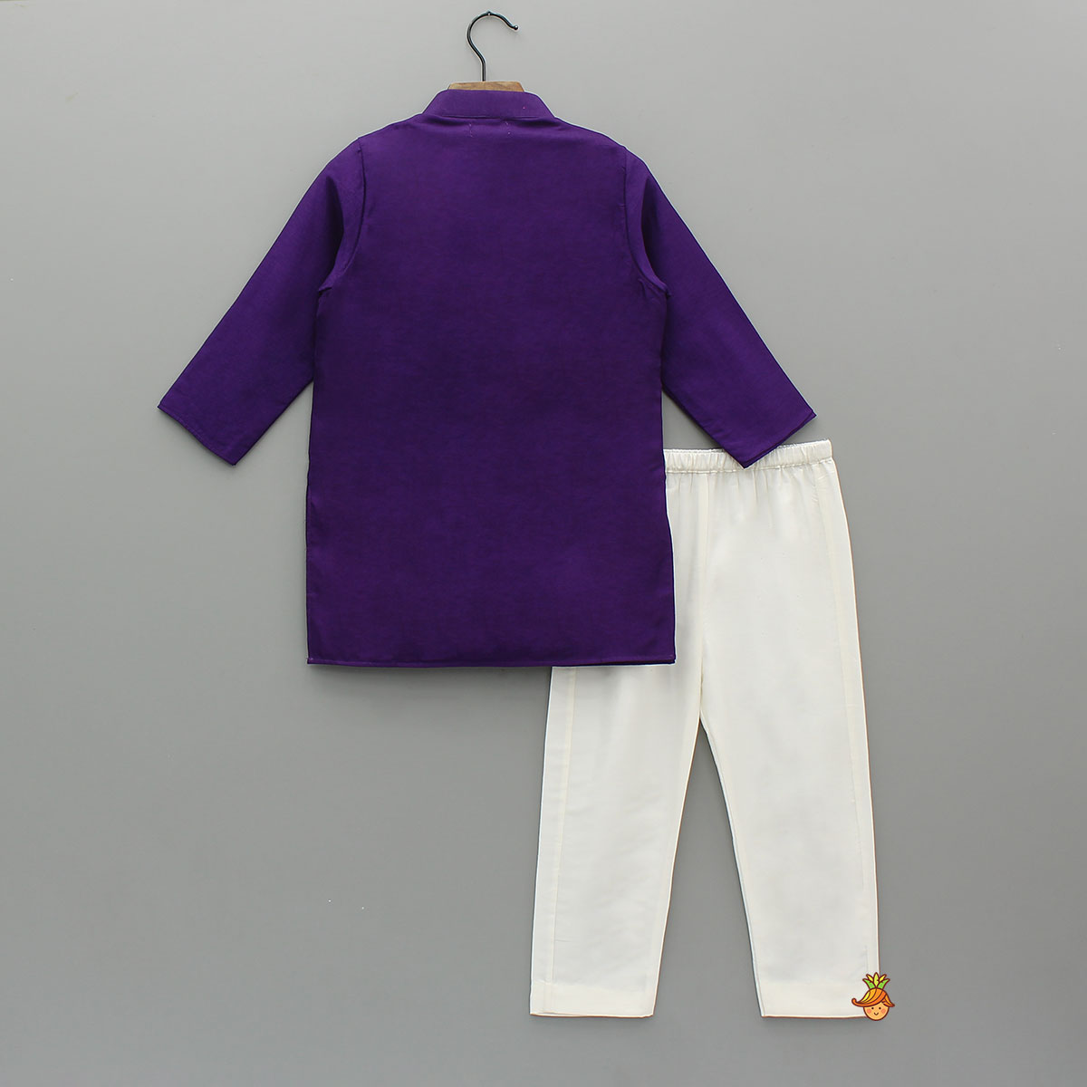 Pre Order: Faux Jacket Style Sequin Embroidered Kurta With Pyjama