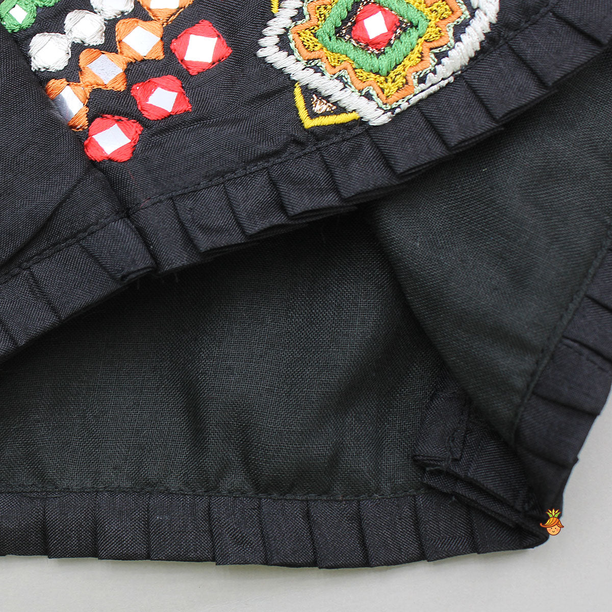 Pre Order: Intricate Embroidered Top And Flared Lehenga