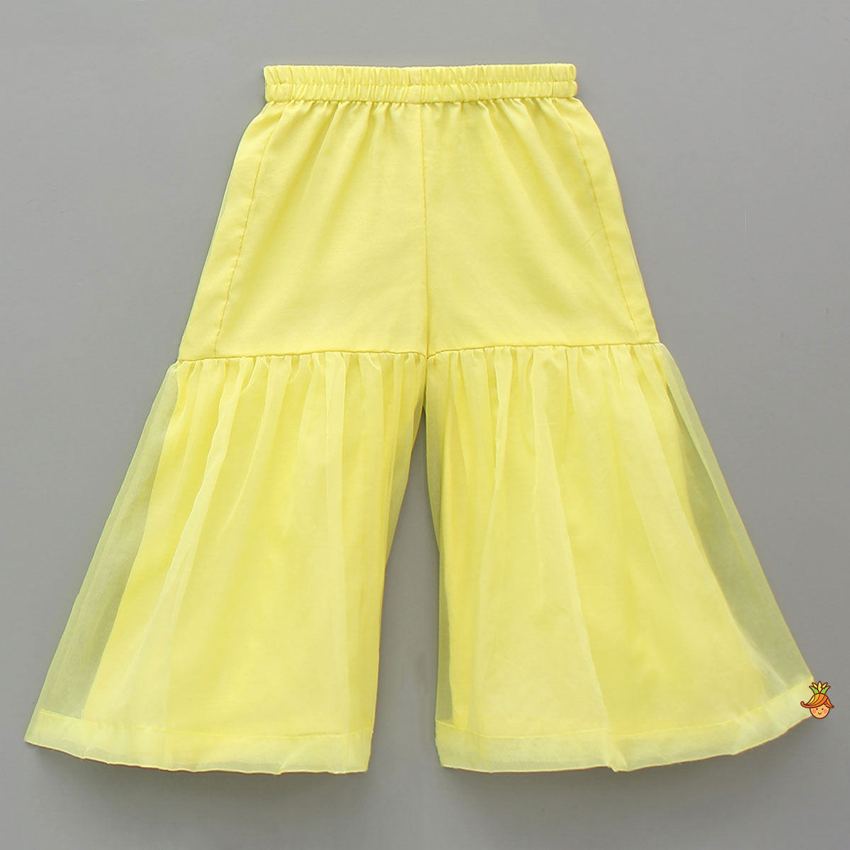 Pre Order: Gorgeous Organza Bow Top And Sharara