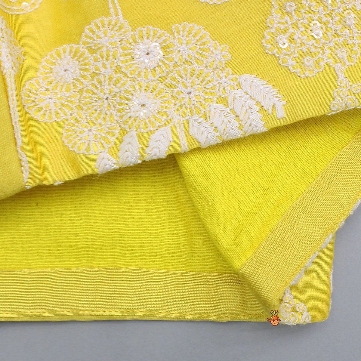 Pre Order: Thread Embroidered Strappy Crop Top And Lehenga