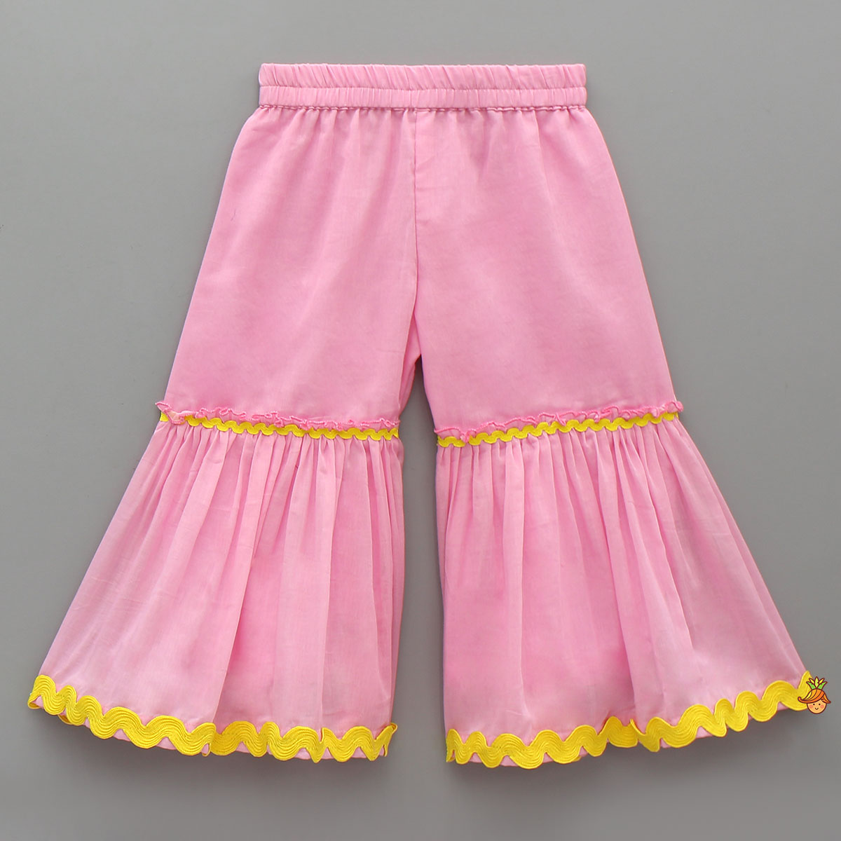 Pre Order: Intricate Bird Embroidered Top With Contrasting Lace Work Sharara