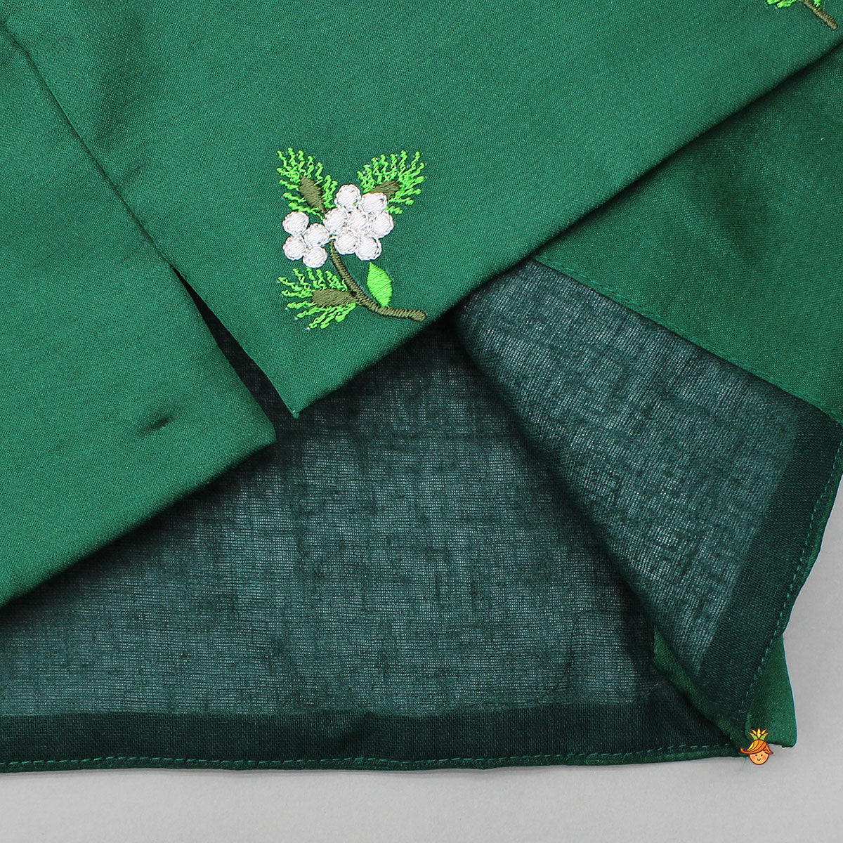 Pre Order: Ethnic Kurta With Floral-Embroidered Exquisite Jacket And Pyjama
