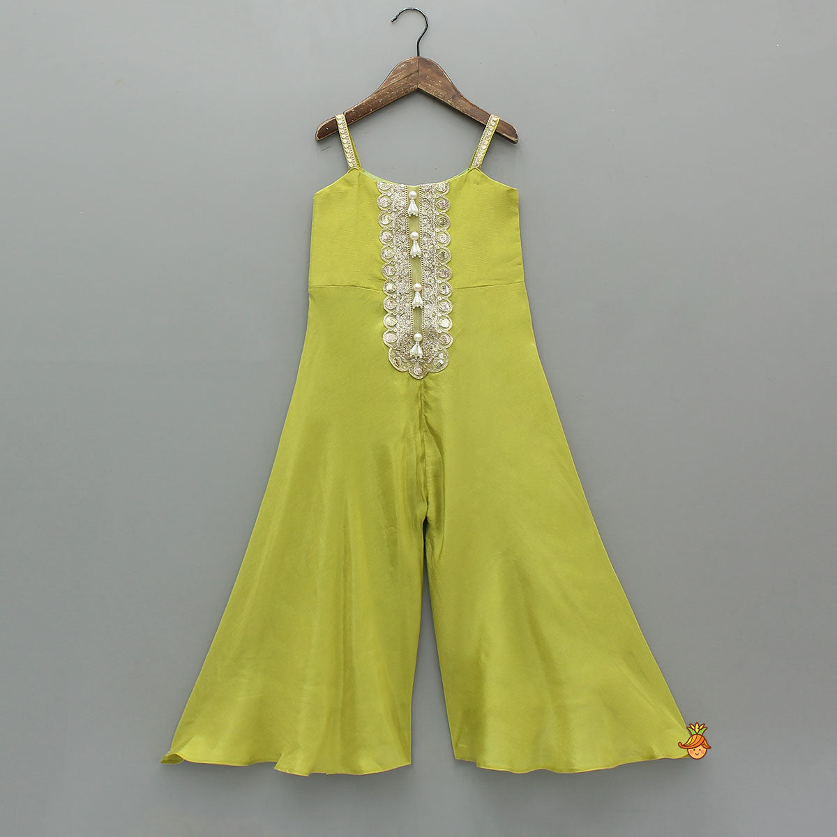 Pre Order: Ethnic Jumpsuit With Matching Sling Bag