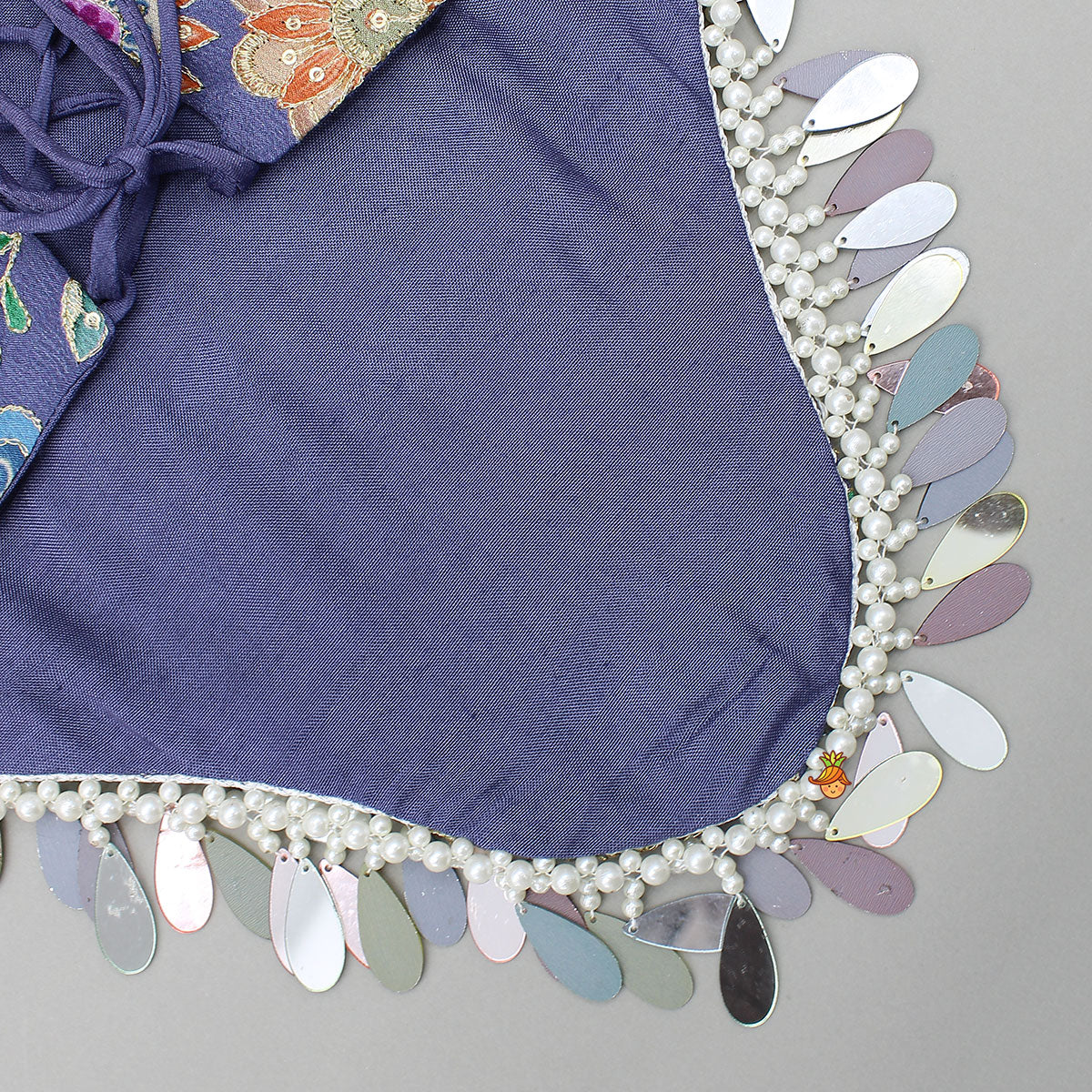 Pre Order: Mirror Work Stylish Top And Palazzo