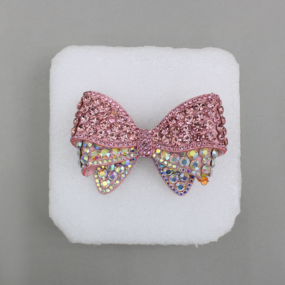 Shiny Layered Bow Hair Clip