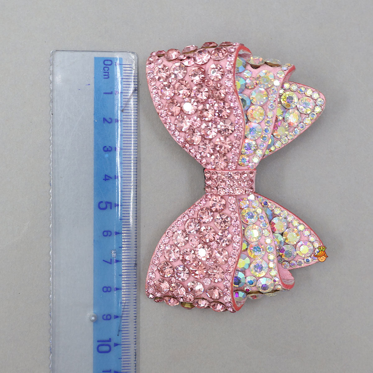 Shiny Layered Bow Hair Clip